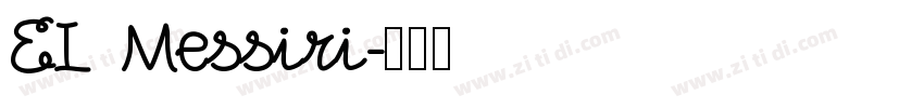 EI Messiri字体转换